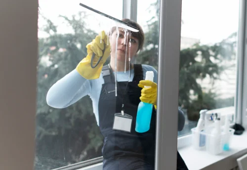 Nettoyage de vitres intérieures et extérieures à Cahagnes